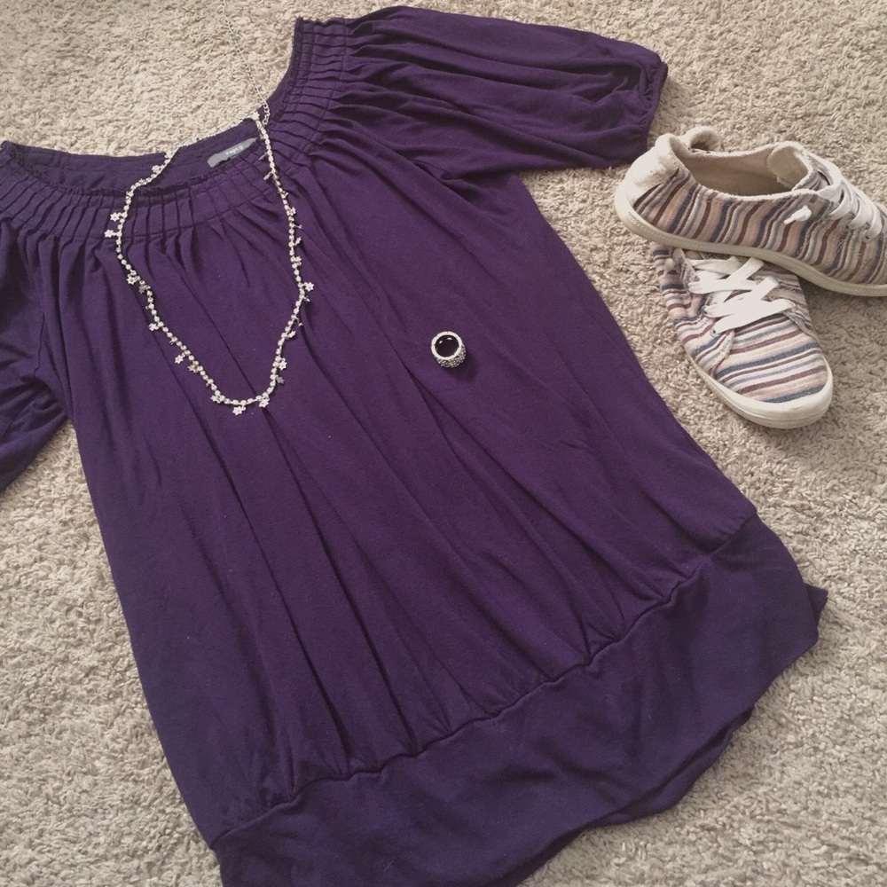 ☘️4 for $20☘️ Apt 9 Short Sleeved Pleated Top